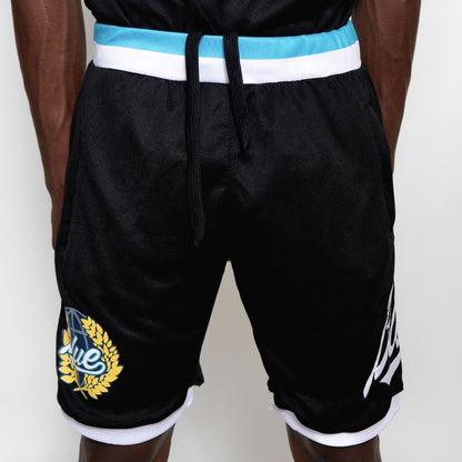 Blue University Shorts