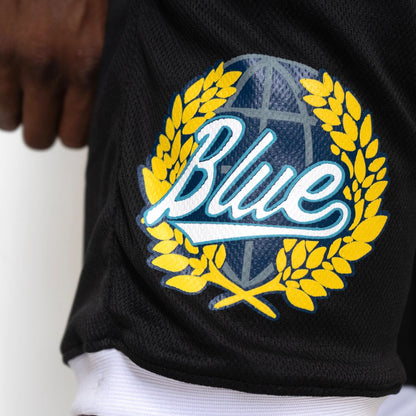 Blue University Shorts