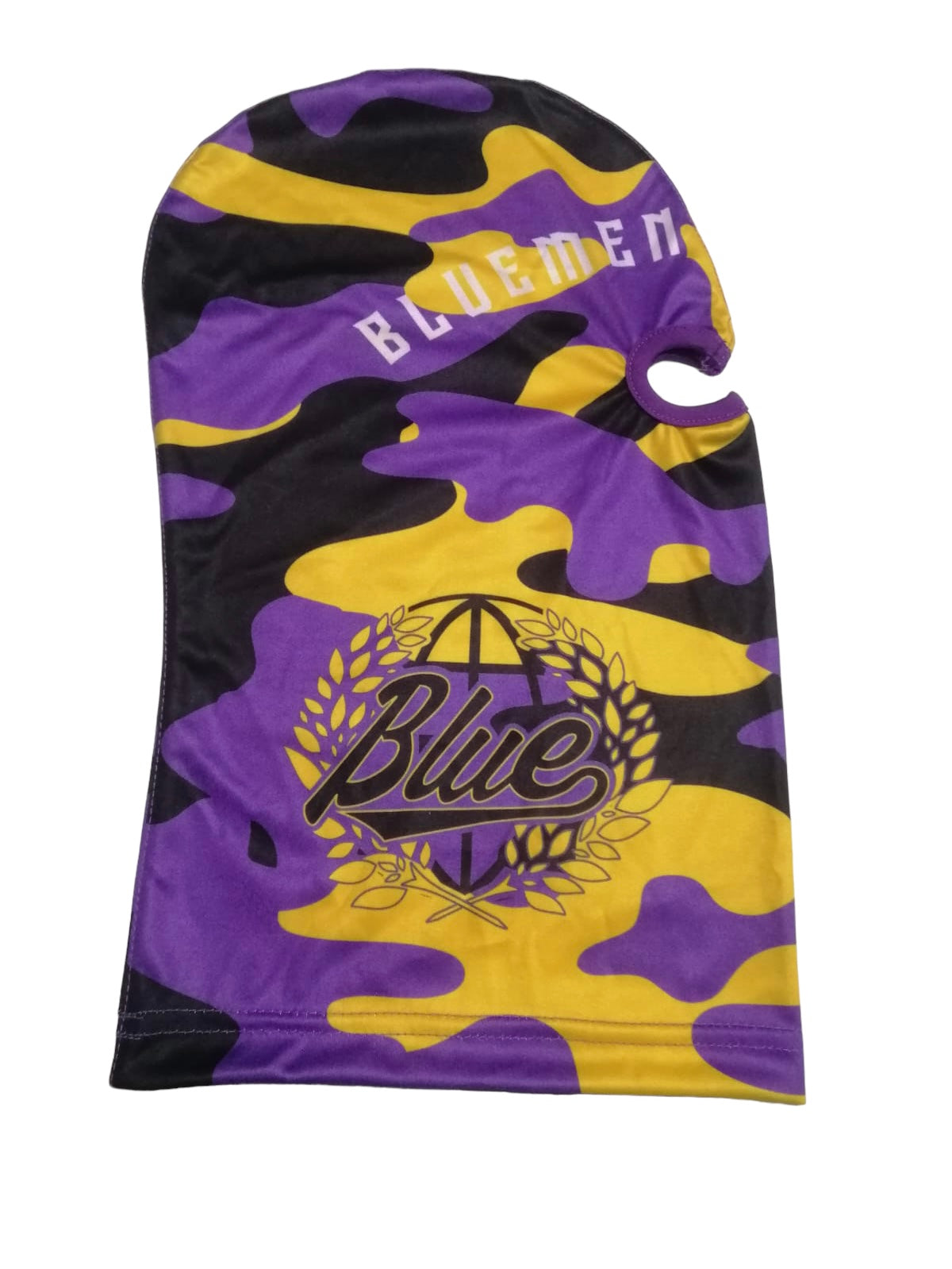 Blue Purple Camo Balaclava