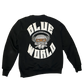 Blue World Black Crewneck