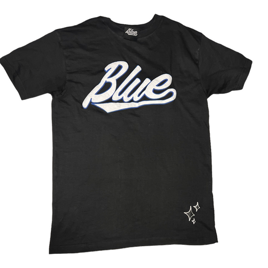 Blue Star Black T-shirt