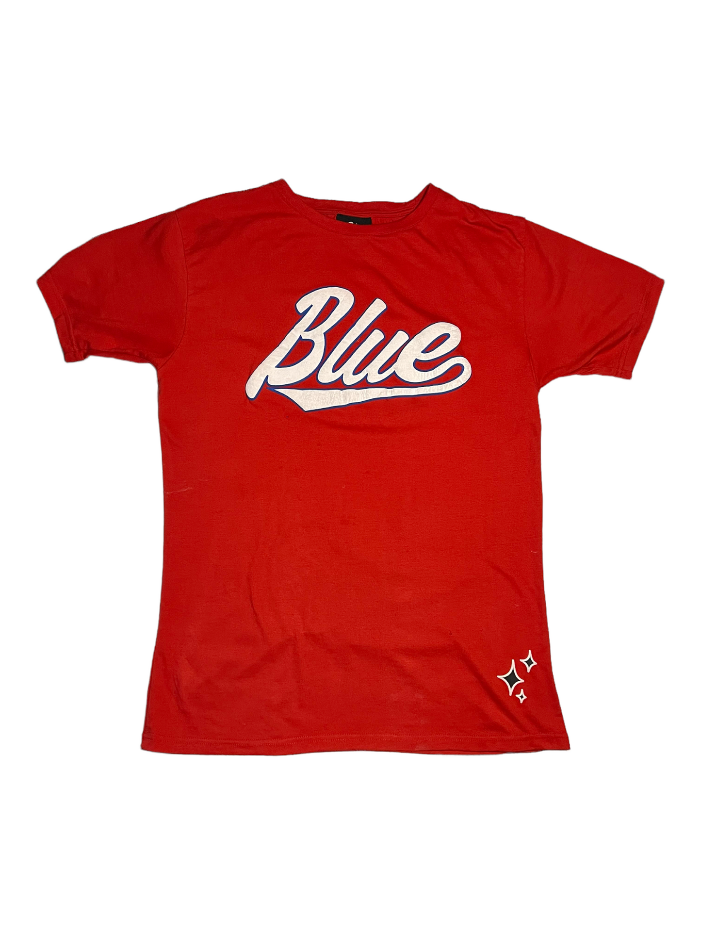 Blue Star Red T-Shirt