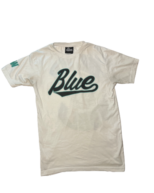 White Blue World T-shirt